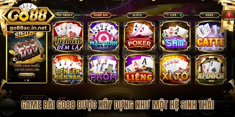 Chuyên mục game bài Go88 được xây dựng như một hệ sinh thái giải trí thu nhỏ